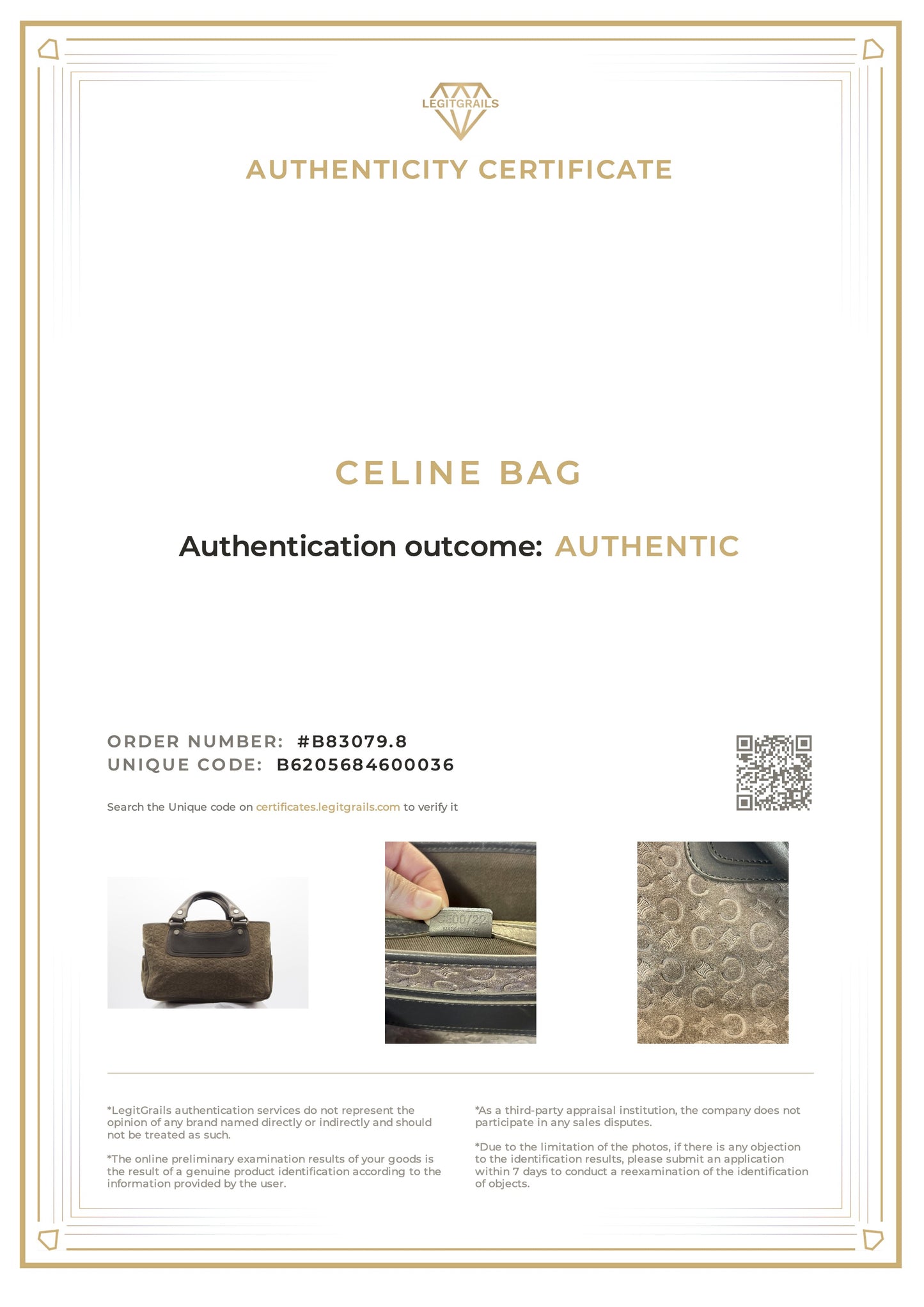 Celine Boogie Brown Suede Handbag