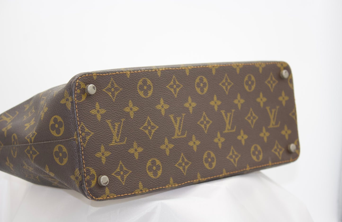 Louis Vuitton Boulogne Monogram Logo GHW Baguette Hobo Shoulder Bag