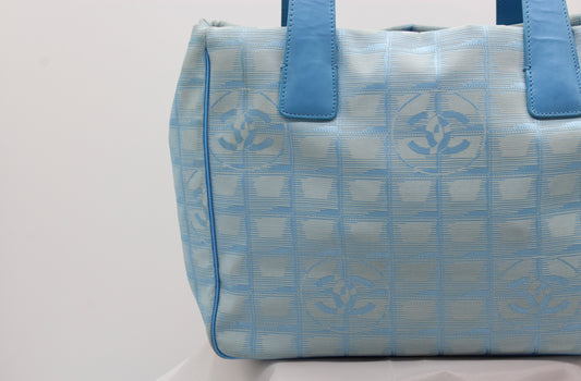Chanel Mini Blue Tote