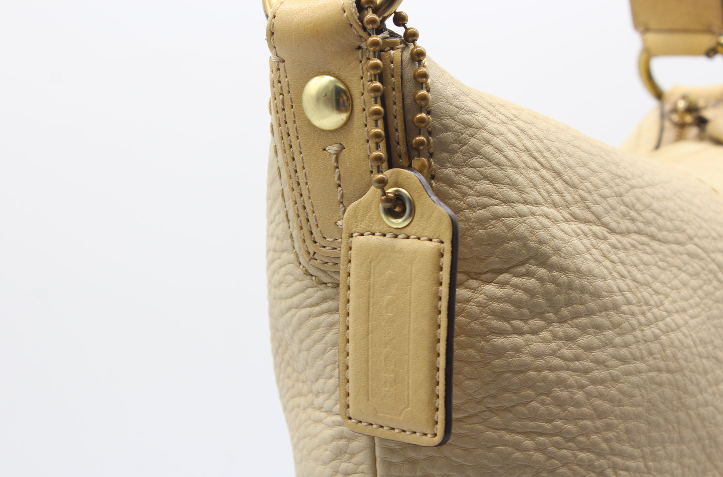 Coach Small Beige Soho Shoulder Bag
