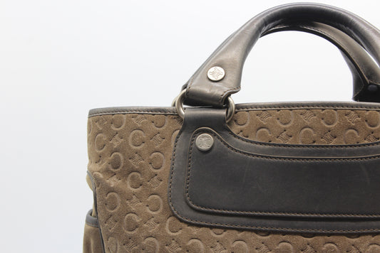 Celine Boogie Brown Suede Handbag