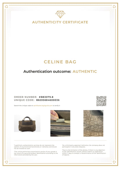 Celine Boogie Brown Suede Handbag