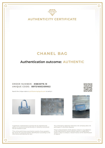 Chanel Mini Blue Tote