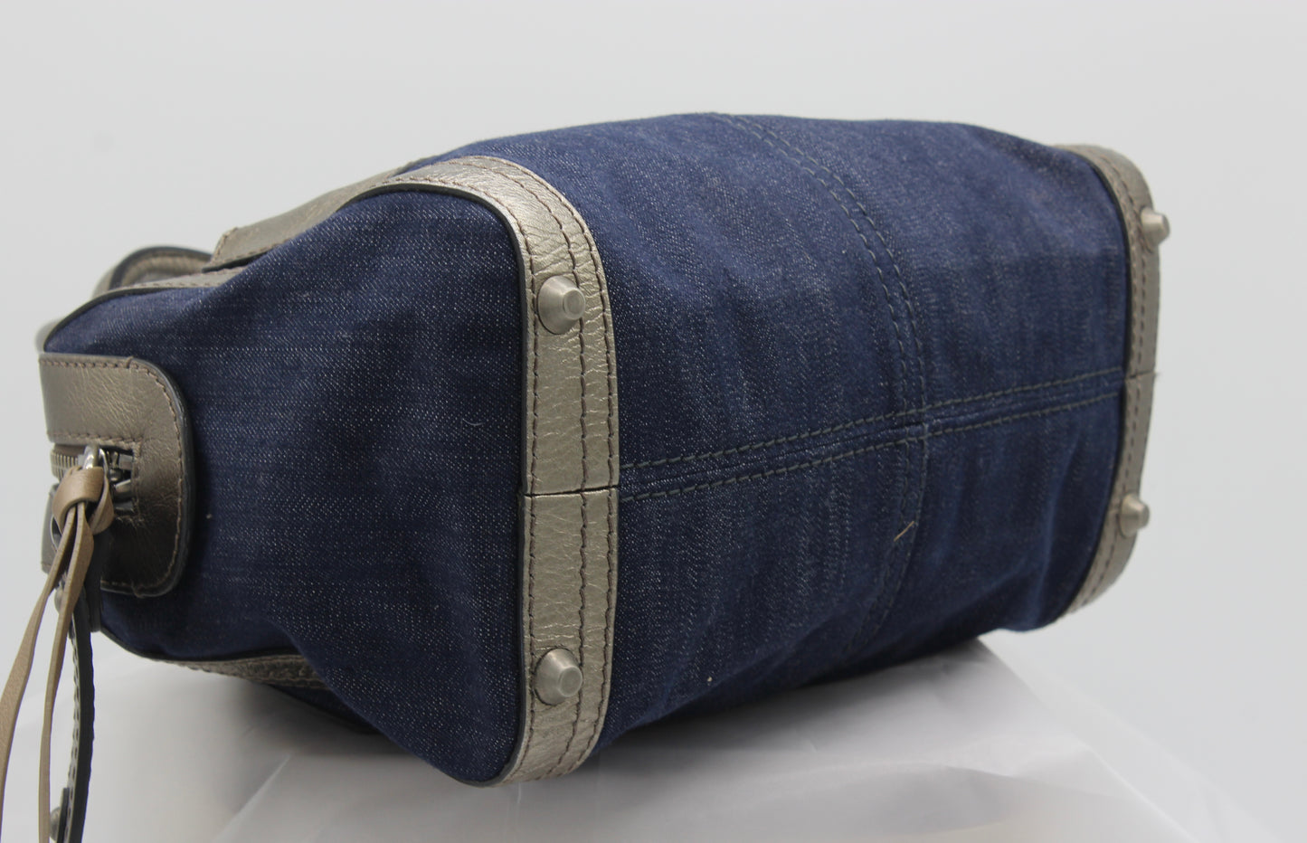 Chloé Denim Boston Handbag