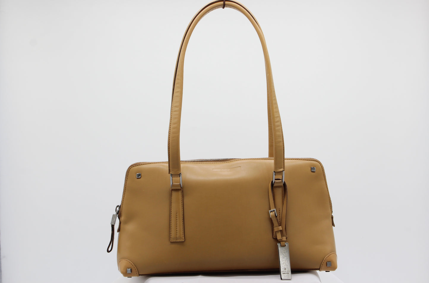 Gucci Tan Leather Shoulder Bag