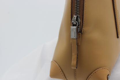Gucci Tan Leather Shoulder Bag