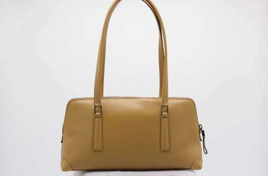 Gucci Tan Leather Shoulder Bag
