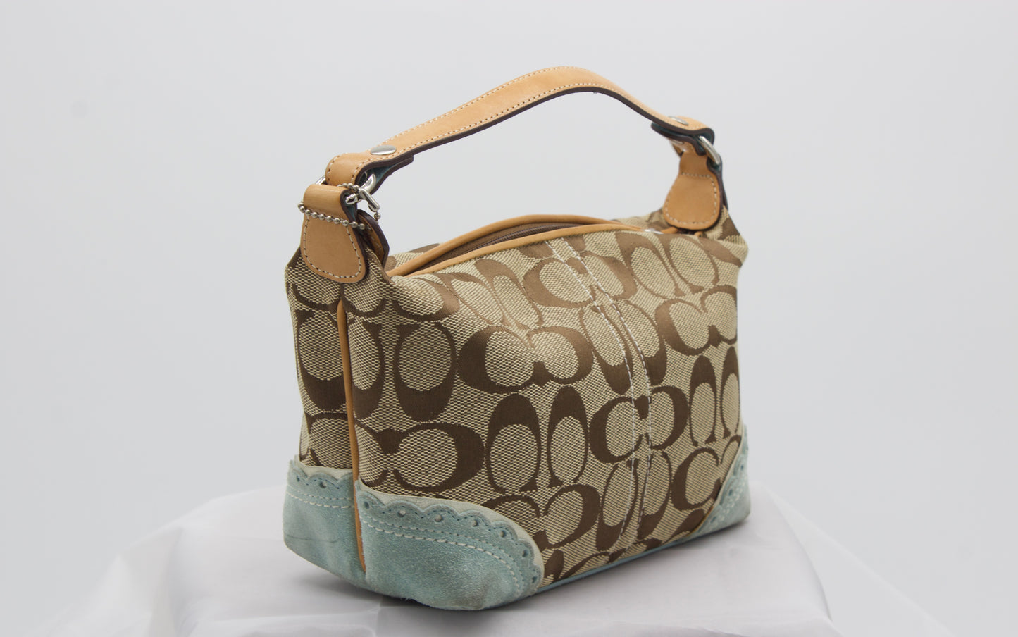 Coach Mini Limited-Edition Fish Patchwork Handbag