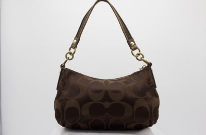 Coach Brown Monogram Shoulder/Crossbody Bag