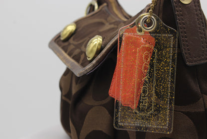 Coach Brown Monogram Shoulder/Crossbody Bag