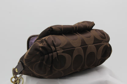 Coach Brown Monogram Shoulder/Crossbody Bag