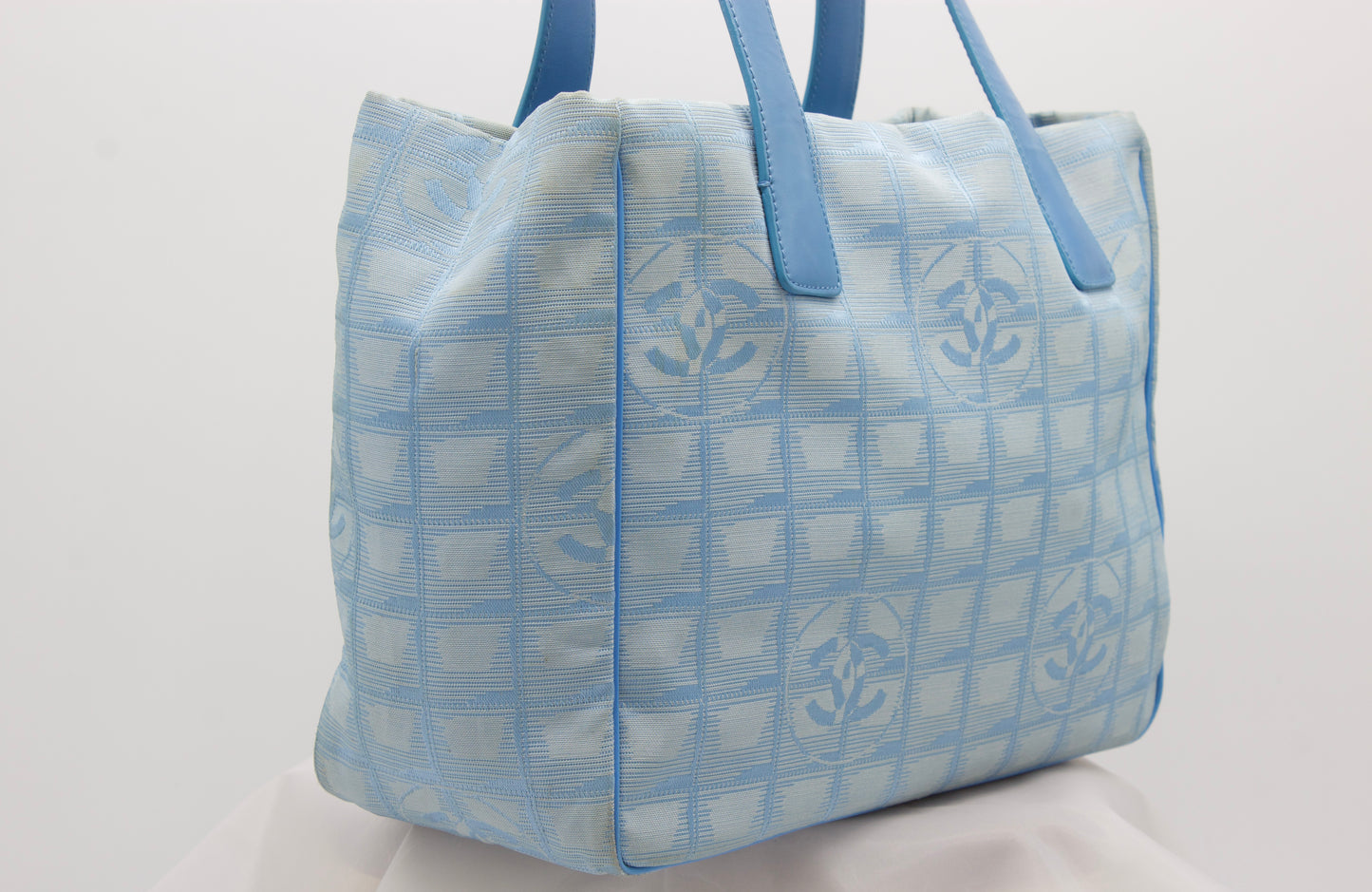 Chanel Mini Blue Tote