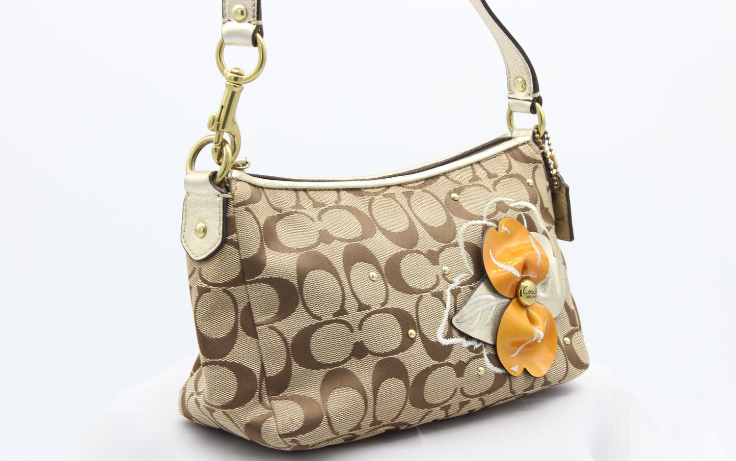 Coach Limited Edition Flower Shoulder Bag