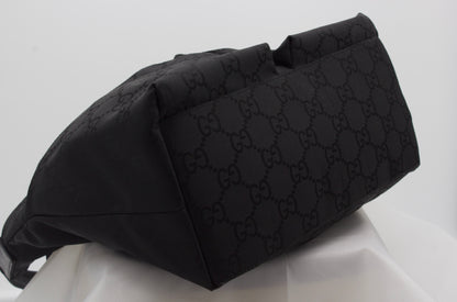 Gucci Black Monogram Shoulder Bag