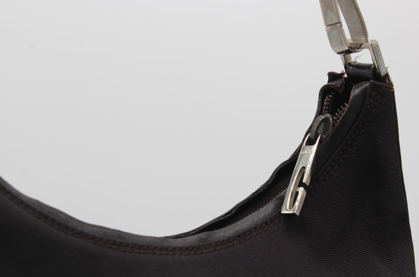 Gucci Dark Brown Mini Handbag Tom Ford era