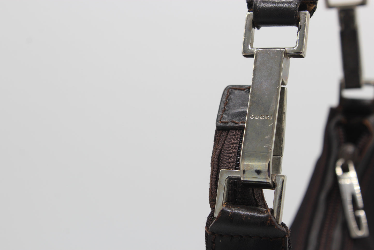 Gucci Dark Brown Mini Handbag Tom Ford era