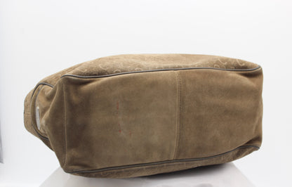 Celine Boogie Brown Suede Handbag