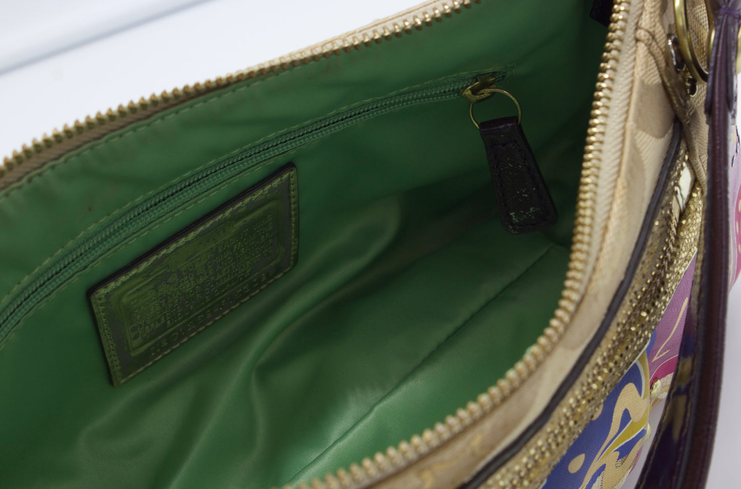 Coach Poppy Graffiti Small Shoulder Bag