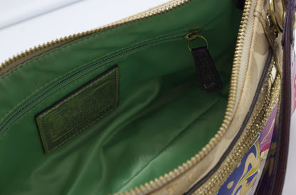 Coach Poppy Graffiti Small Shoulder Bag